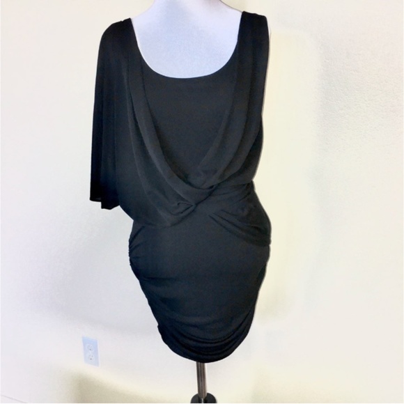BCBGMaxAzria Dresses & Skirts - NWT BCBGMAXAZARIA McKenna One-Shoulder Drape Dress, S